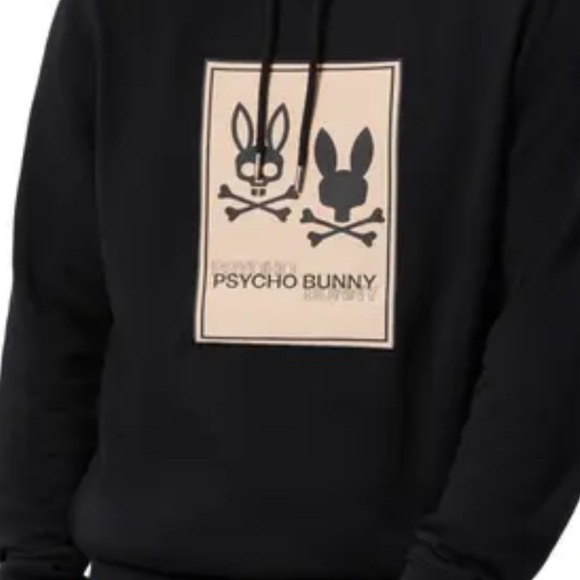 Psycho Bunny Other - Psycho Bunny Black Hoodie for Men
Large